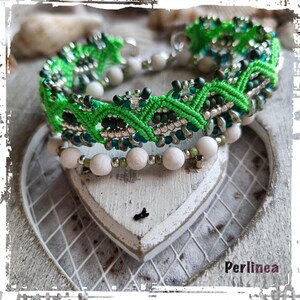 Micro Macrame Tutorial DIY Beaded Macrame Summer Bracelet
