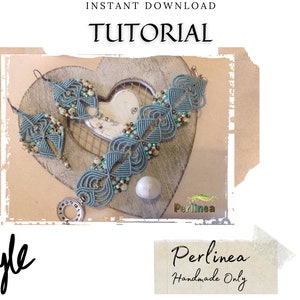 Tutorial Micro Macramè Bracciale e Orecchini Fai da Te in Macramè con Perline Pastello immagine 3
