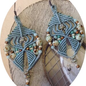 Tutorial Micro Macramè Bracciale e Orecchini Fai da Te in Macramè con Perline Pastello immagine 6