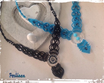 Tutorial Micro Macramè Collana Bohémien Fai da Te