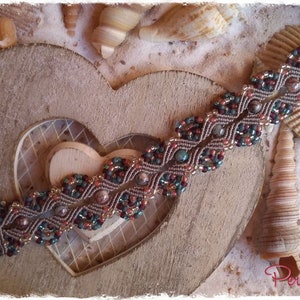 Micro Macrame Tutorial DIY Beaded Macrame Bracelet - Etsy