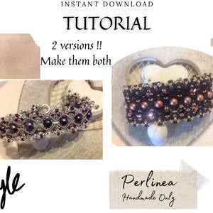 Micro Macrame Tutorial DIY Glitter Bracelet Beaded Macrame ( 2 versions !!)