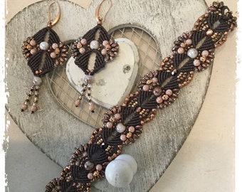 Tutorial Micro Macrame DIY Pulsera Elegante