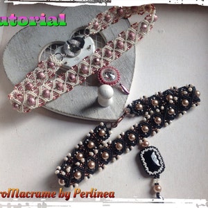 Micro Macrame Tutorial DIY GlamourChoker Beaded Macrame