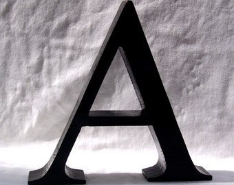 Letters made of wood, lettering as desired, name made of wood, desired letter 15-40/3.6 cm high, price per letter