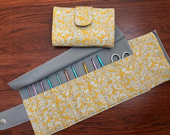 Crochet Hook Case Clutch Organizer