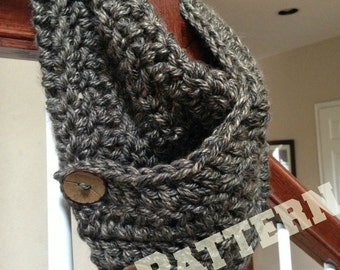 Pattern for Chunky Crochet Cowl