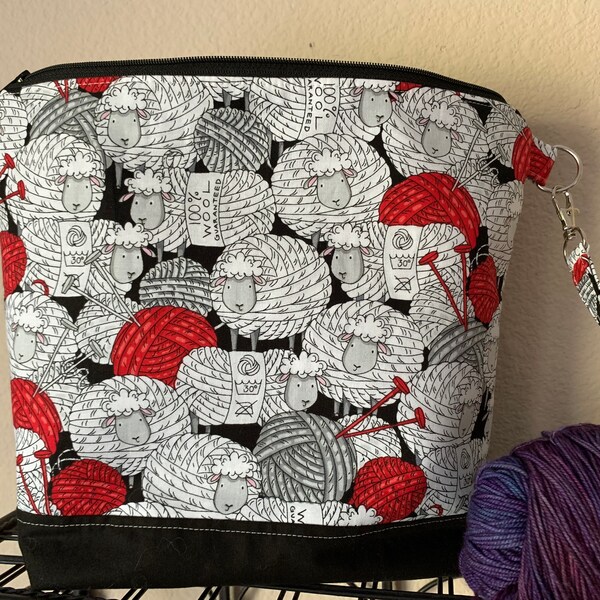 Yarn Project Bag Etsy