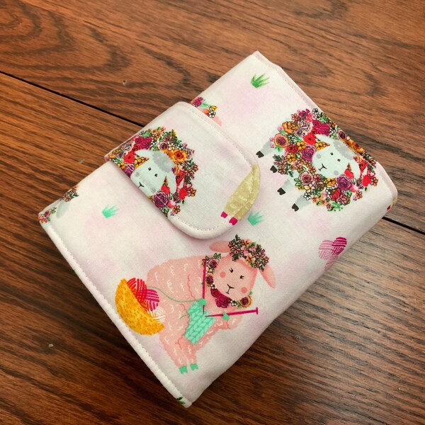 Interchangeable Needle Case - Knitting Clutch Wallet for Interchangeable circular needles organizer