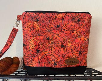 Project bag for knitting crochet and yarn - Medium
