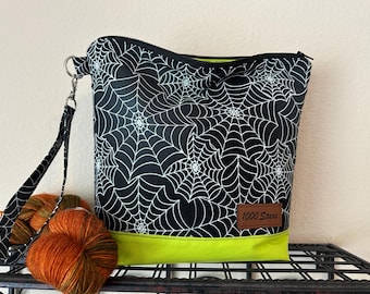 Project bag for knitting crochet and yarn - Medium