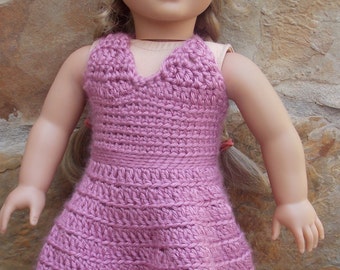 Pattern for halter dress for 18" dolls