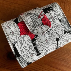 Interchangeable Needle Case - Knitting Clutch Wallet for Interchangeable circular needles organizer made to order