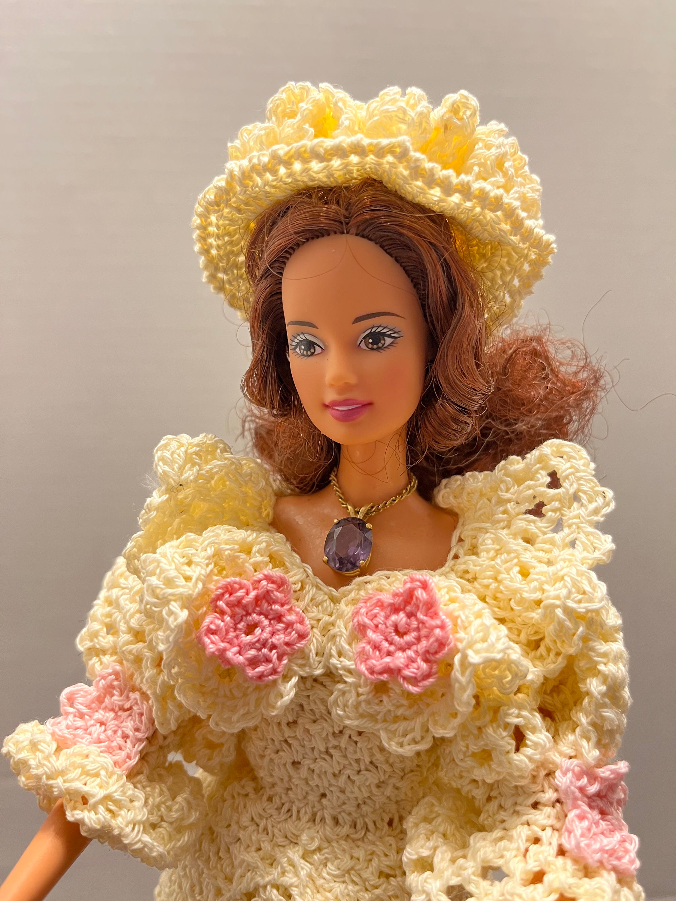Barbie Doll Outfits Crochet Barbie Doll Crochet Handmade Doll Dress