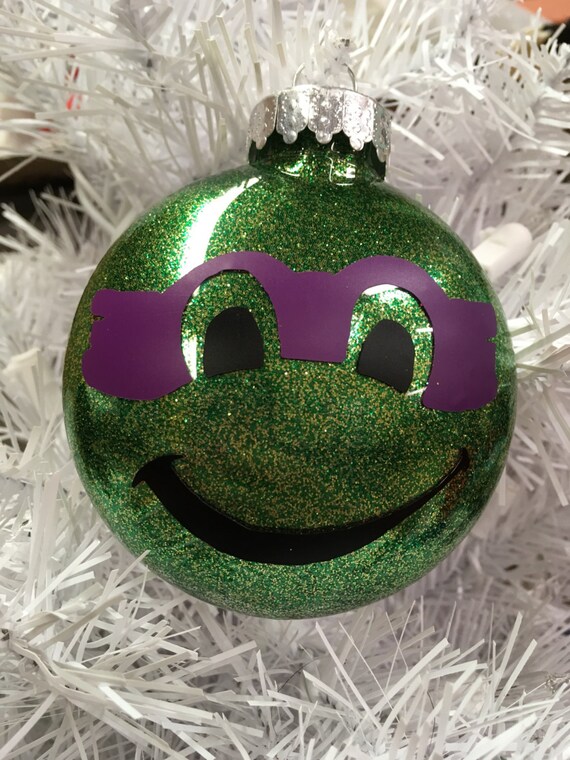purple ninja turtle ornament