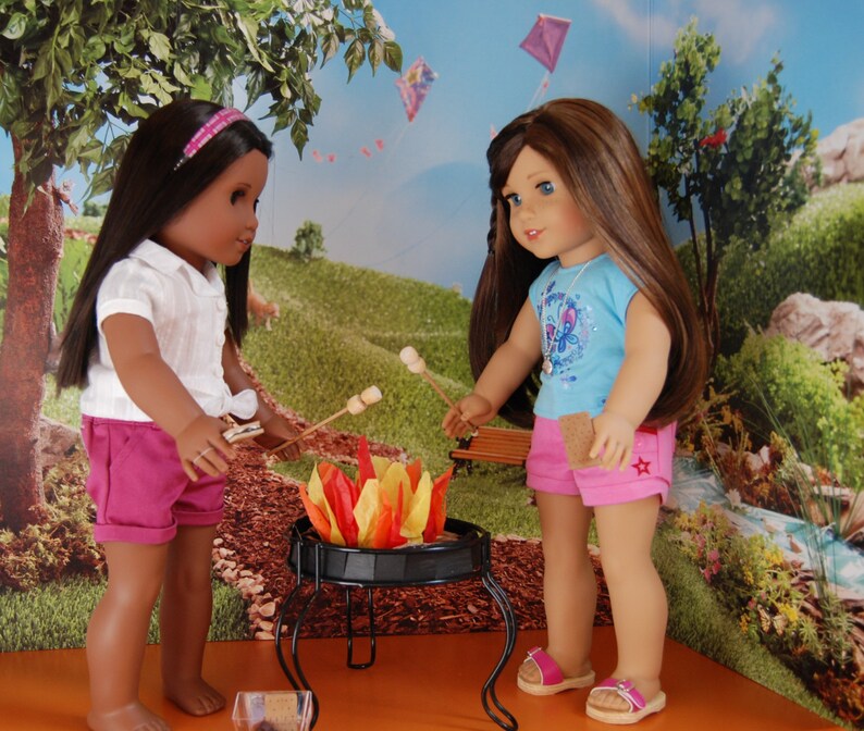 S'mores and More Food For American Girl Dolls. Includes Etsy