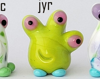 Choose your WITWIT! Glass Sculpture/Miniature/Mascot/Marker/Pawn made Jenefer Ham Board Game