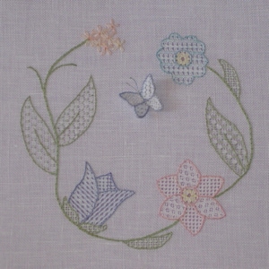 Floral Tranquility - digital pattern for download