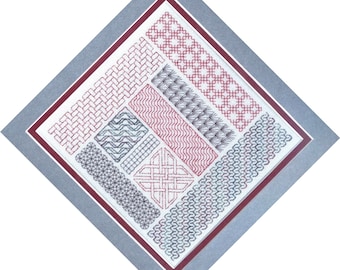 Blackwork Medley - digital pattern for download