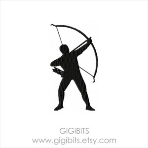 Archery / Bowman / Sagittarius Embroidery Files INSTANT DOWNLOAD