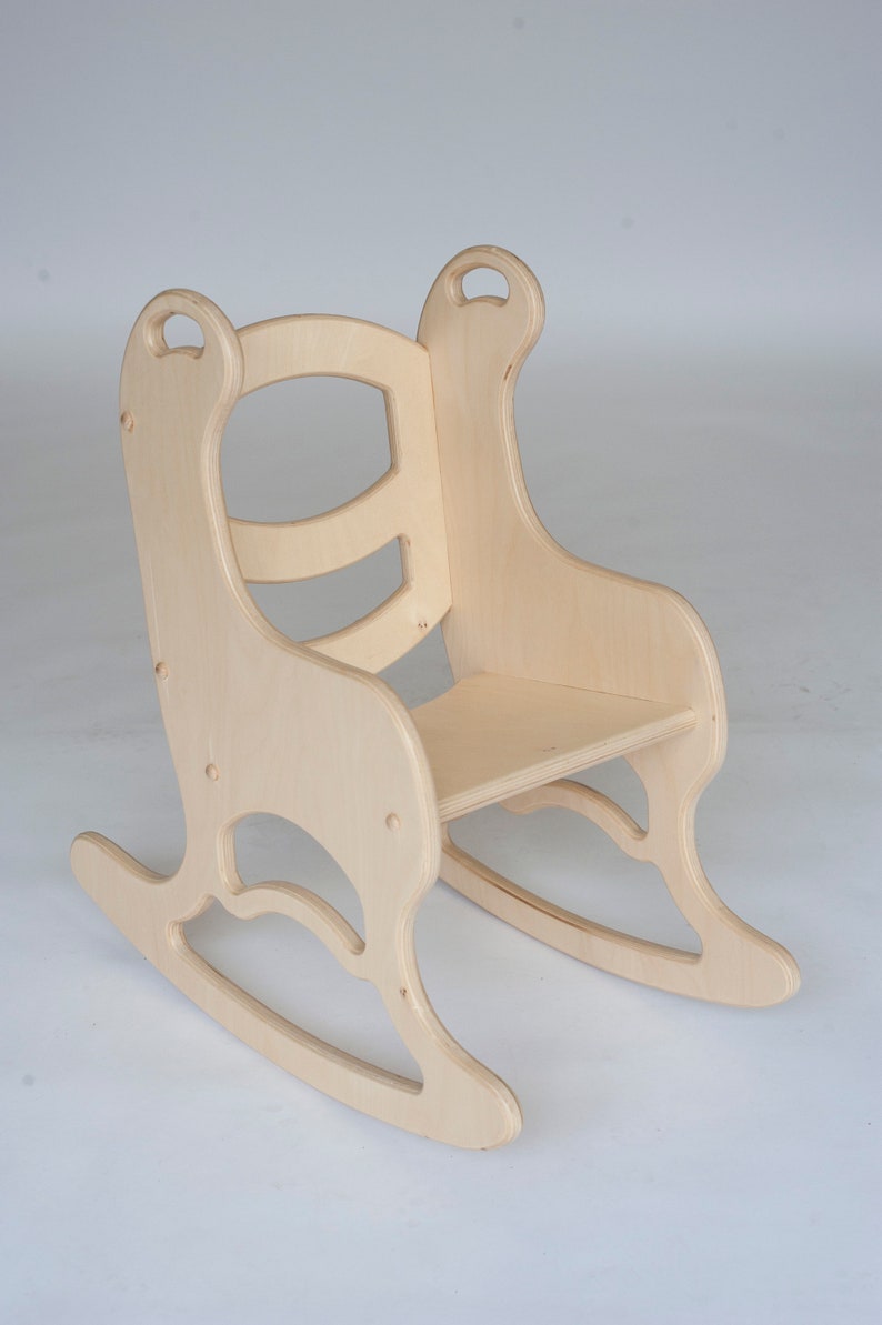 Childs Birch Rocking Chair Etsy