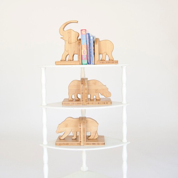 animal bookends nursery