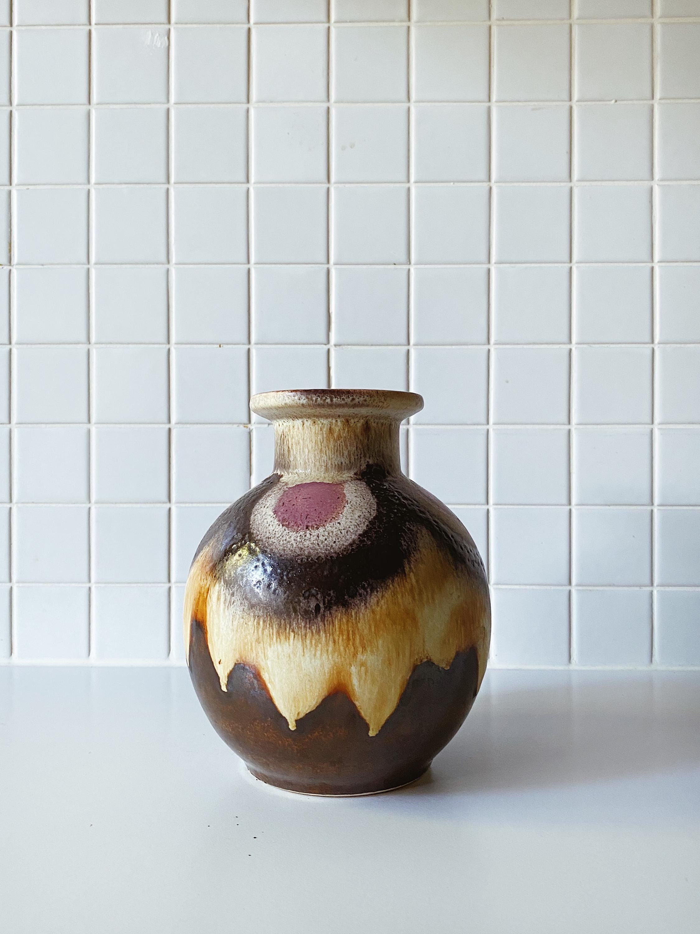 1960年代 Dümler＆Breiden fatlava XLsize duemler & breiden 1960s mid century ceramic VASE model 175