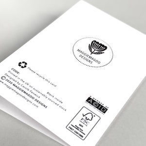 Carte de voeux folklorique main image 3