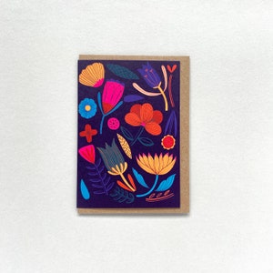 Carte Fleurs de minuit image 1