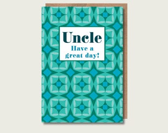 Uncle Birthday Card