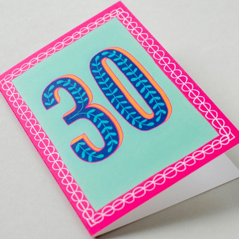 Happy 30th Birthday Card image 2