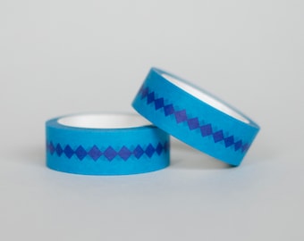 Navy blue diamond washi tape