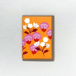 Carte de fleurs roses image 1