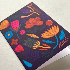 Carte Fleurs de minuit image 2