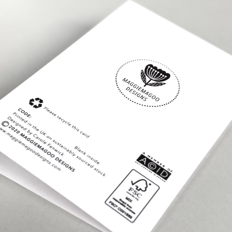 Carte de voeux pour un couple tatoué image 3