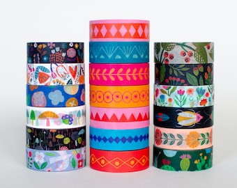 WASHI TAPE bund - 8 Rollen