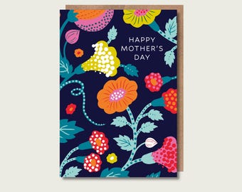 Happy Mother's Day Kew Garden Floral Card