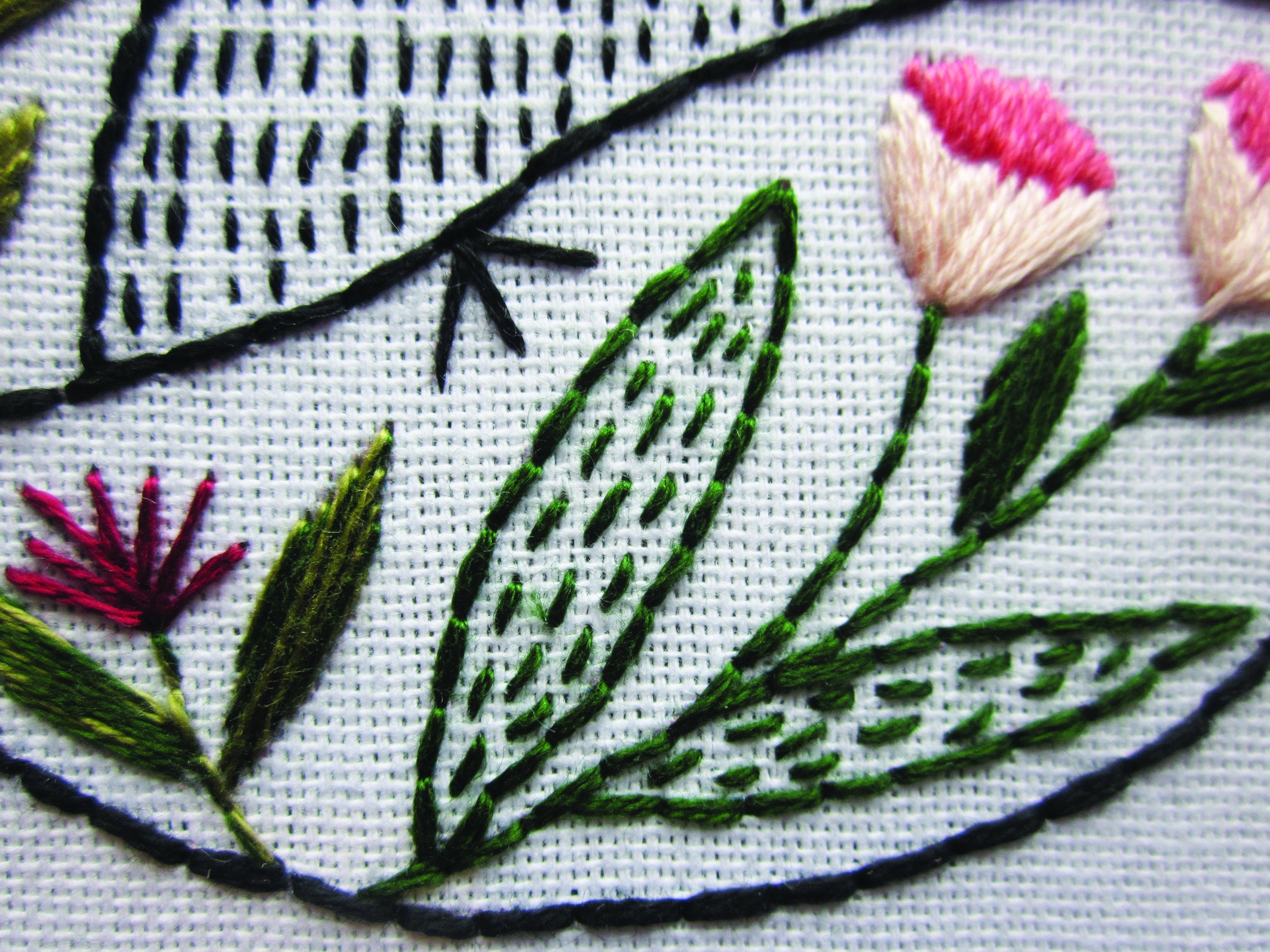 Embroidery craft kit fox design Etsy