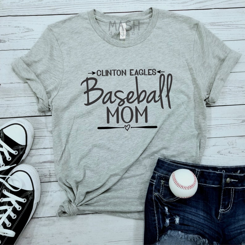 Custom Baseball Mom Shirt Baseball Mom Baseball Mom Shirt Etsy