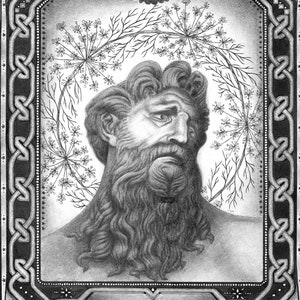PROMETHEUS - Giclée Print 350gsm // Greek Mythology // A3-A4