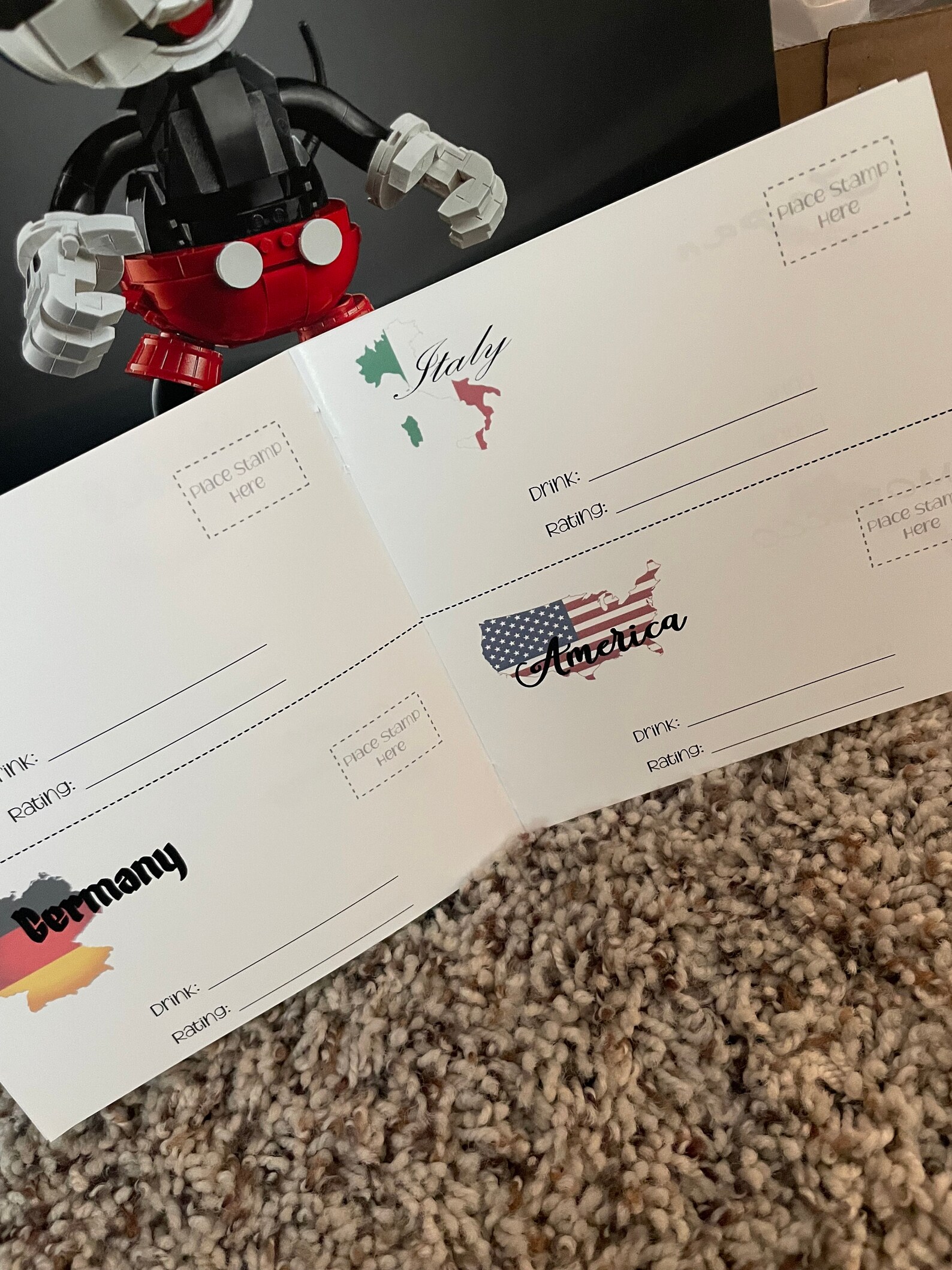 Drinking Around the World Passport to Epcot Walt Disney