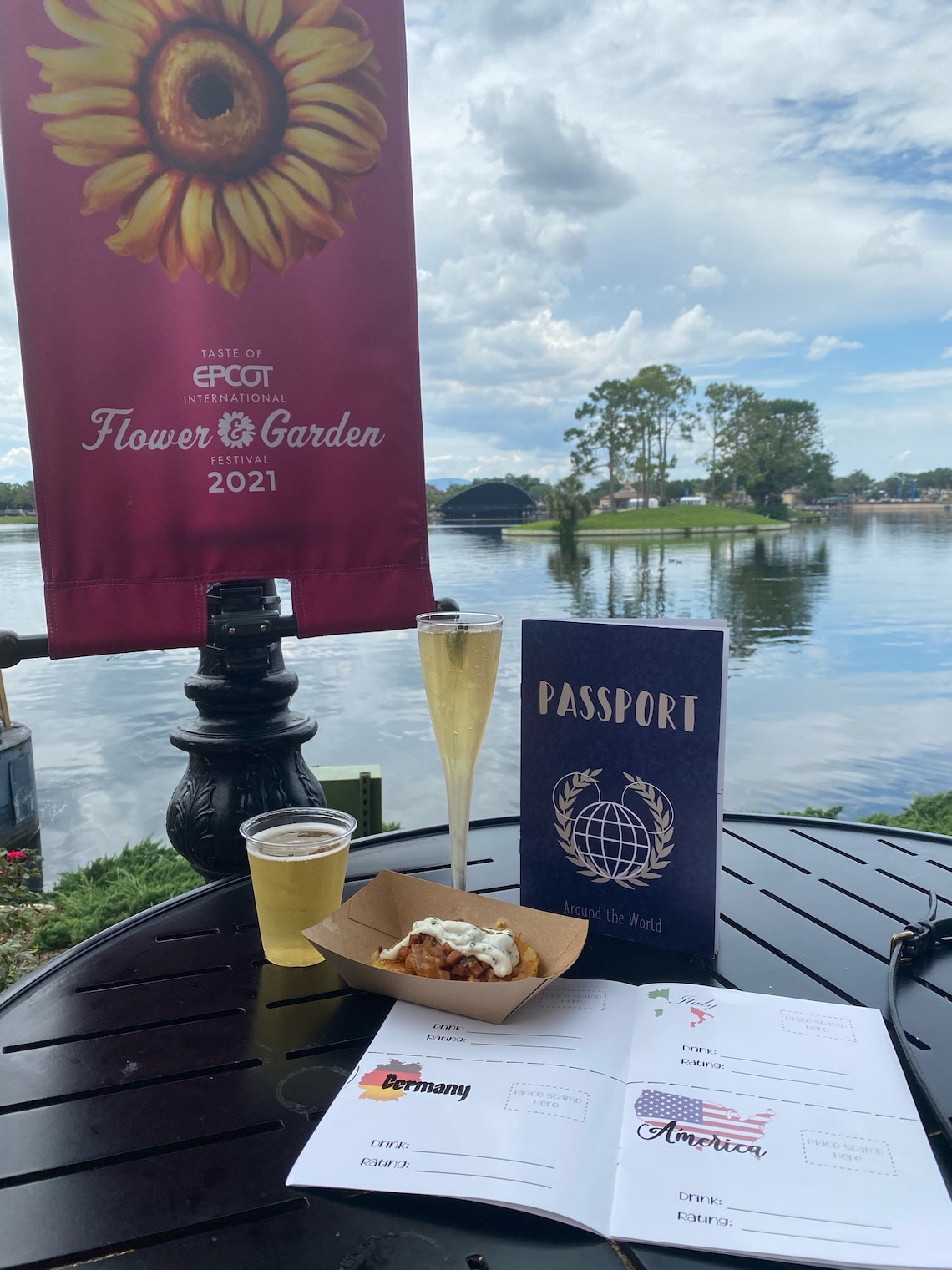Drinking Around the World Passport to Epcot Walt Disney Etsy