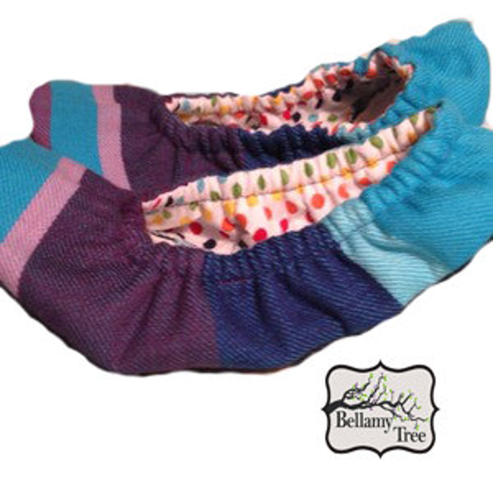 send your own wrap scrap... custom... made to order... girasol wrap scrap womens ballet flats sizes 5-9