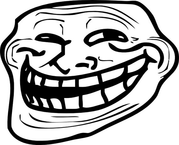 Rage Face Happy Daaah Sticker Troll Face Crying Happy Hd Png