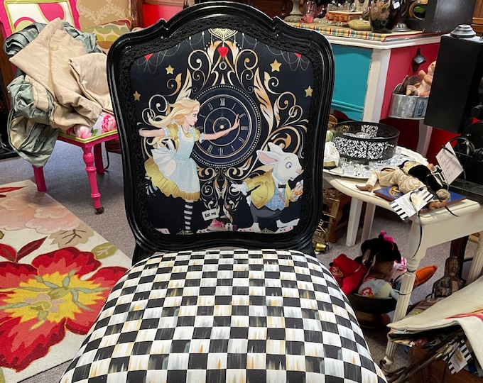 Featured listing image: Alice in Wonderland French Chair