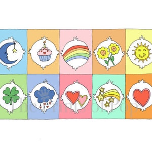 Care Bears Symbolen (Digitaal Bestand)
