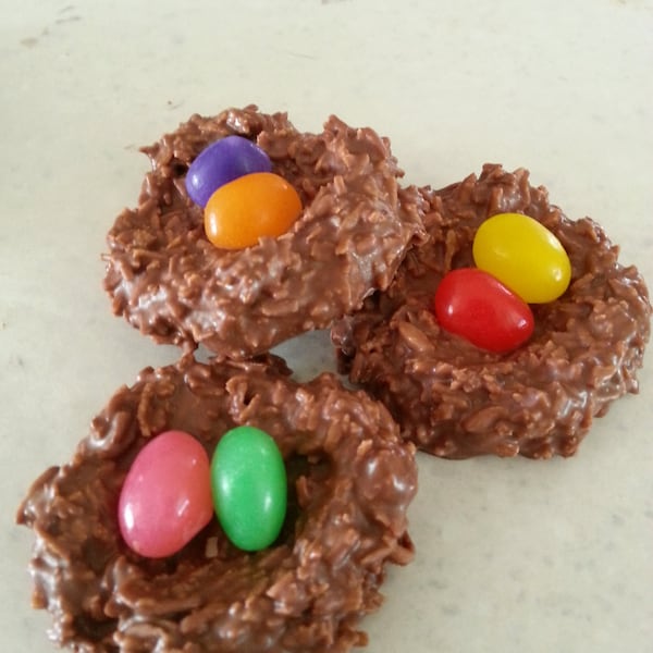 Handcrafted Crunchy Toasted Coconut Nests-6 pieces