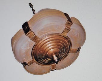 Authentic Art Deco Chandelier