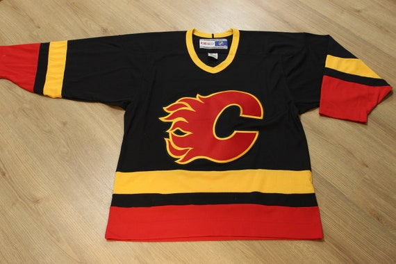 ccm calgary flames jersey