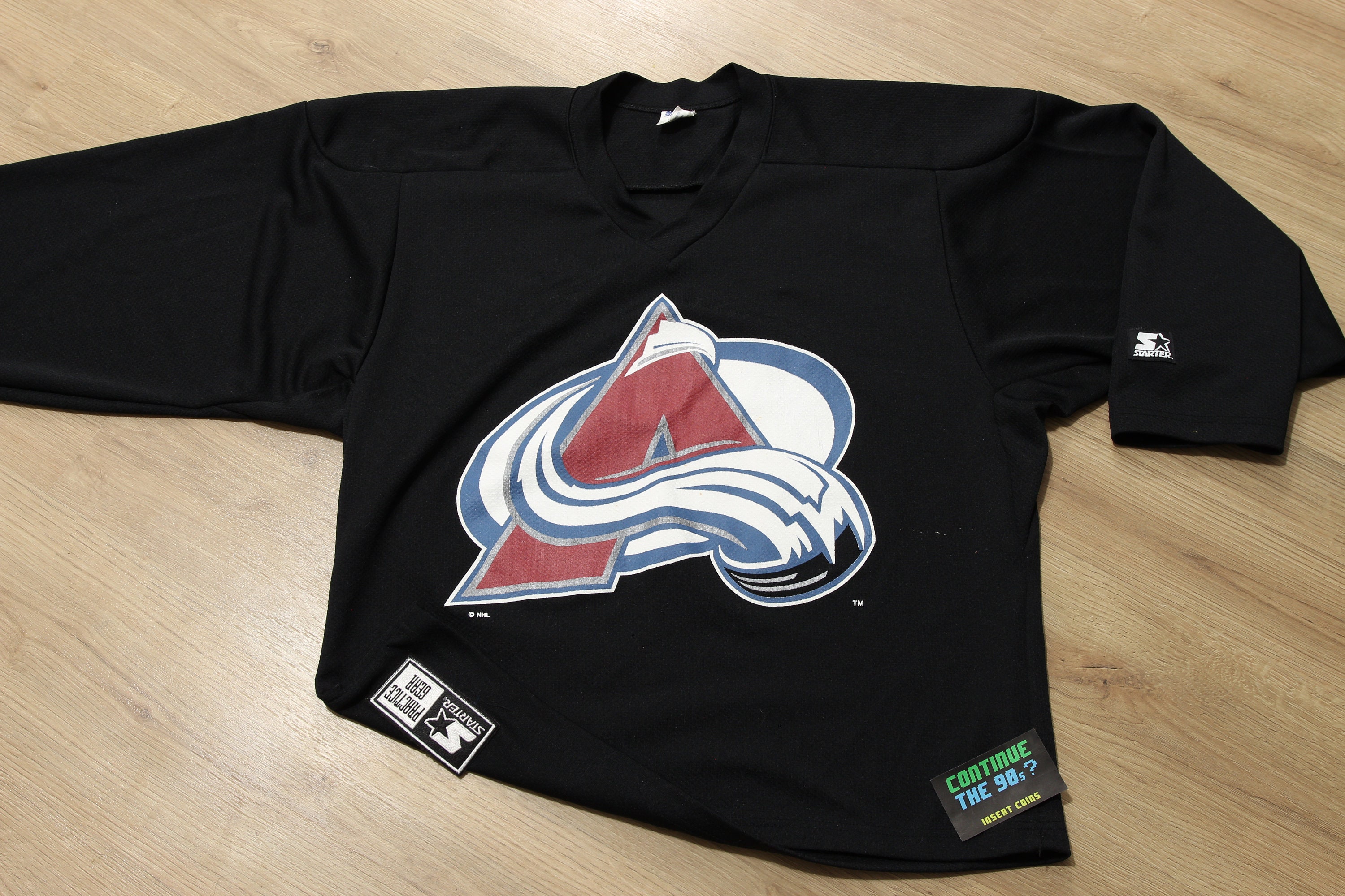 colorado avalanche practice jersey